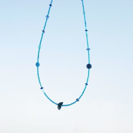 Tsubuネックレス  Blue