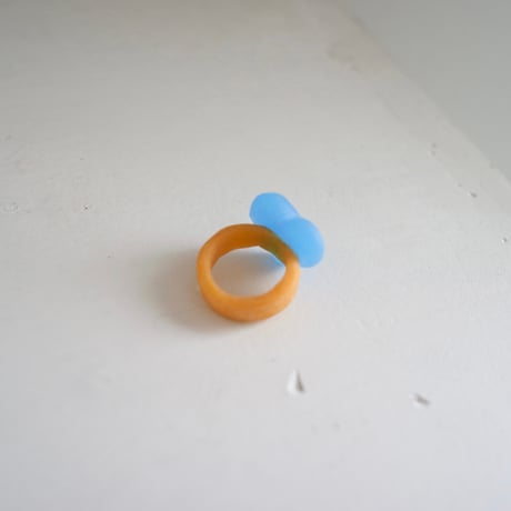 ハートリング　ブルー×オレンジ