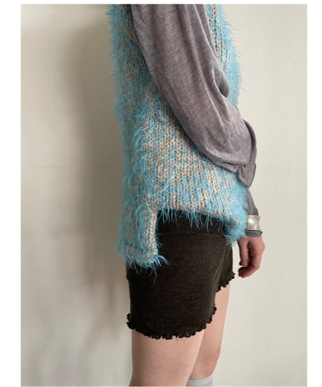 made in ITALY shaggy tops