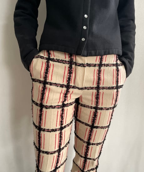 Chloe graphic check pants
