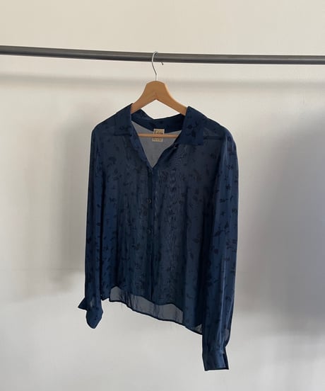 made in ITALY flower shirt