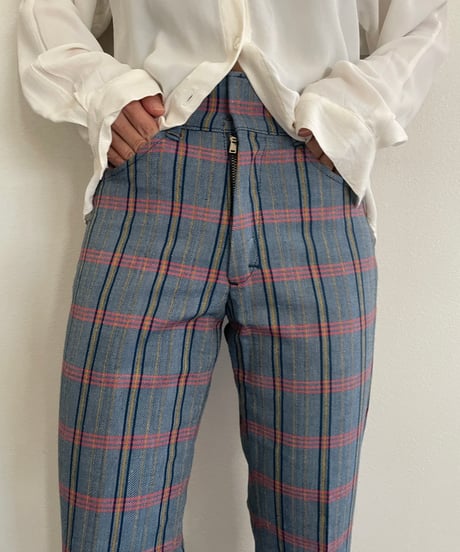 70s Sears check pants