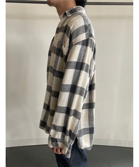 90-00s Buffalo check flannel shirts