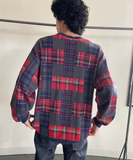 MADE IN ITALY  check henry sweat