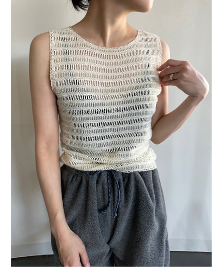 Open knit Two-Piece set