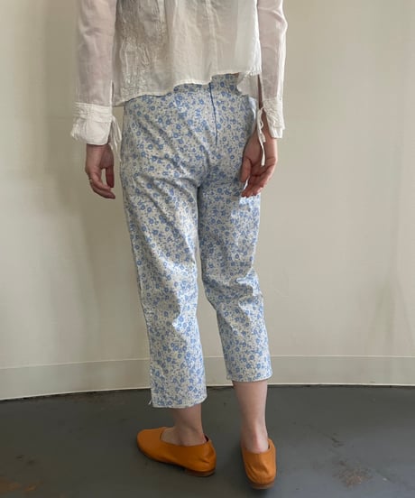 flower capri pants