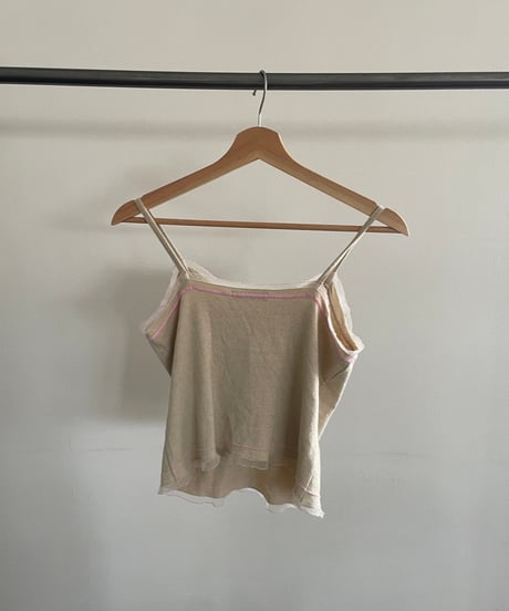 MADE IN ITALY knit camisole