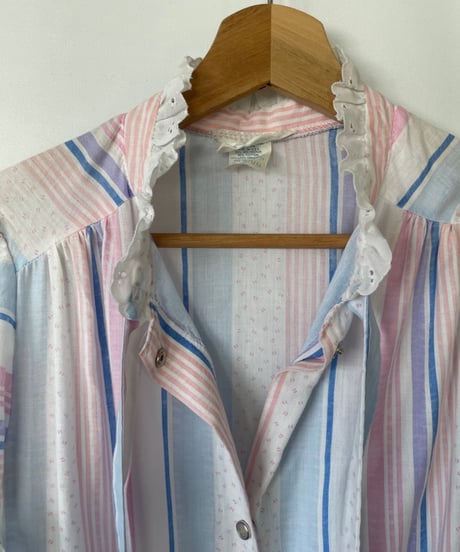 80s multi stripe dress
