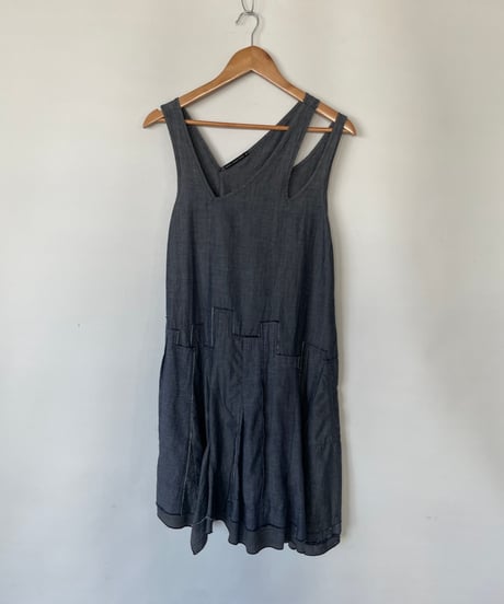 Irregular hem dress