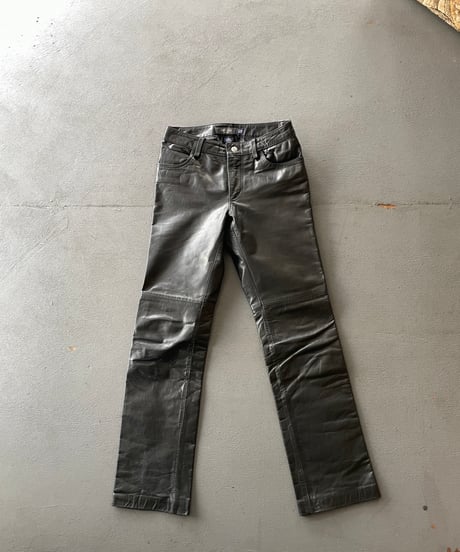 2000s GAP boot cut leather