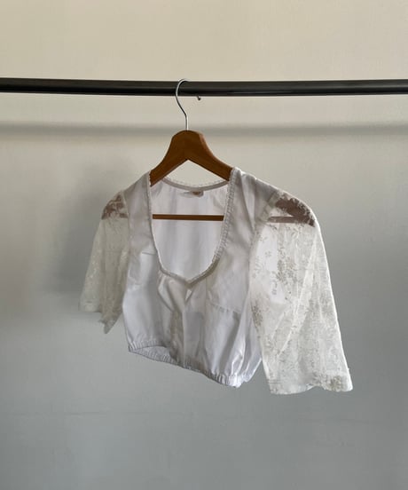 h.moser short blouse