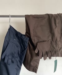 NAM "Bellows Flare Trousers" (Navy,Brown)