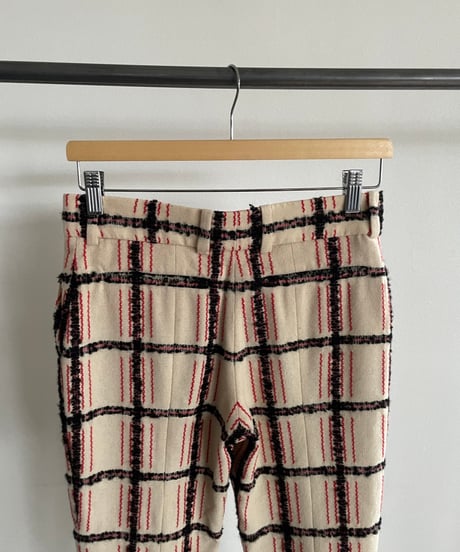 Chloe graphic check pants