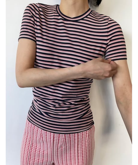 GIORGIO ARMANI border T-shirt