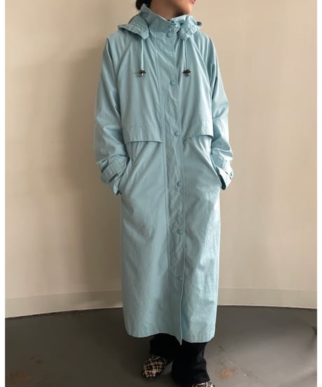 L.L.Bean hooded long coat