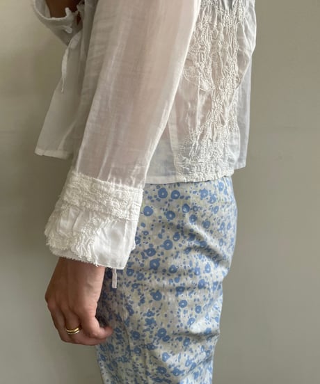 embroidery lace shirt