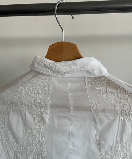 embroidery lace shirt