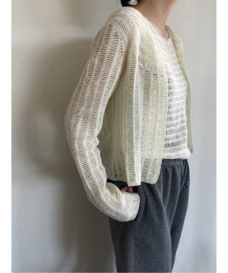Open knit Two-Piece set