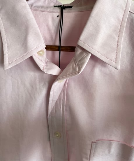 NAM "Worn Collar Shirt" (Pink)