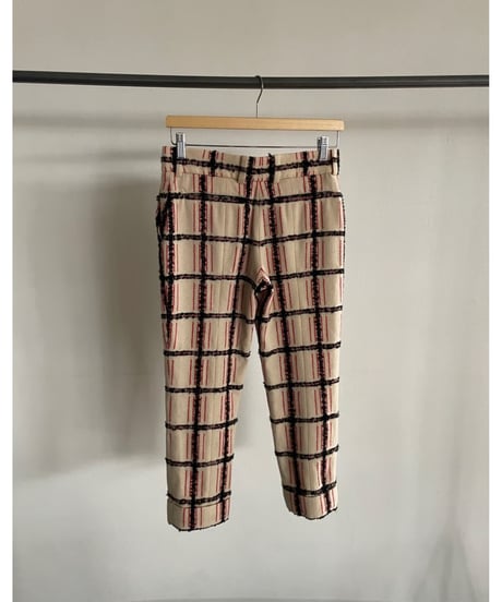 Chloe graphic check pants
