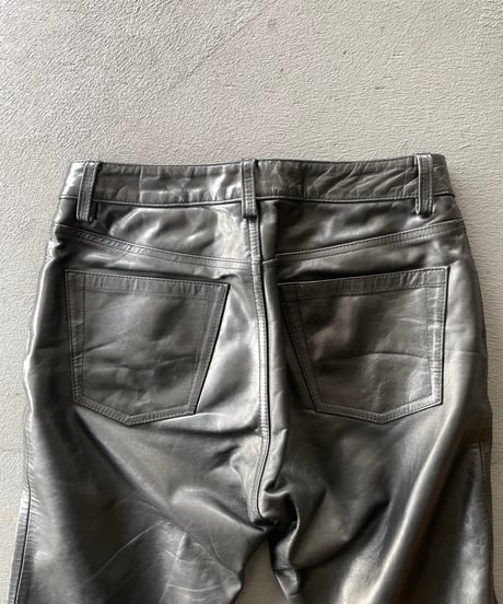 2000s GAP boot cut leather