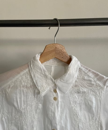 embroidery lace shirt