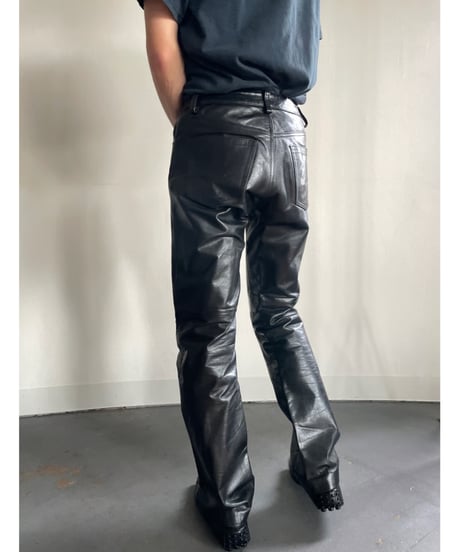 2000s GAP boot cut leather