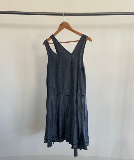 Irregular hem dress