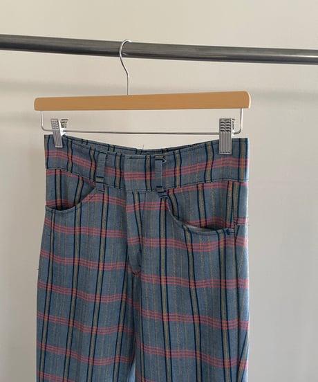 70s Sears check pants
