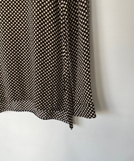 BALENCIAGA checkered flag tops