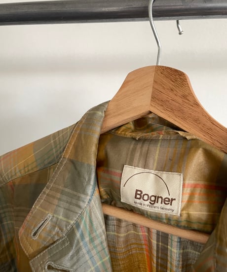 Bogner check coat