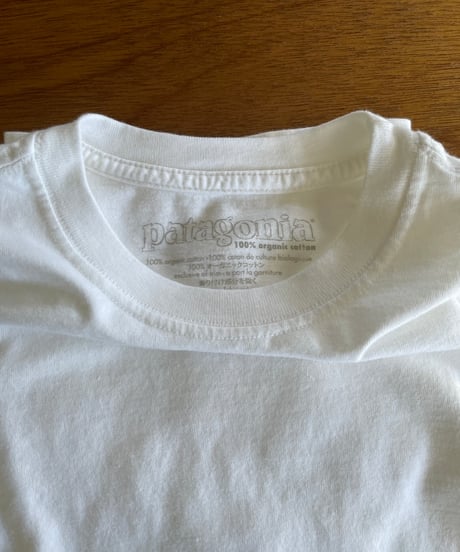 DEAD STOCK patagonia organic cotton blank tee