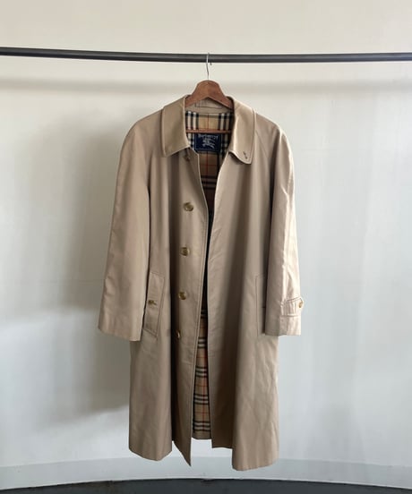 80s Burberrys balmacaan coat