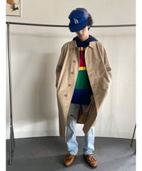 80s Burberrys balmacaan coat