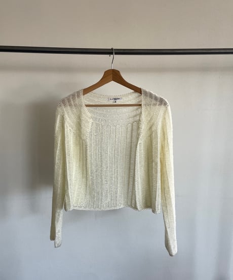 Open knit Two-Piece set