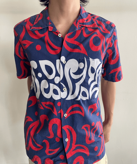 90s STUSSY S/S shirt