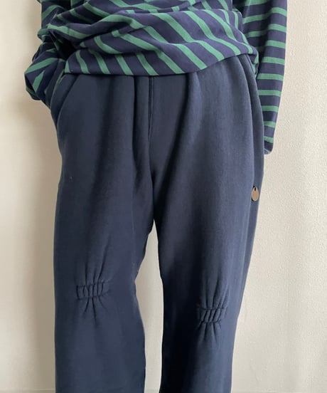 NAM "Bellows Sweat Pants" (Navy,Pink)