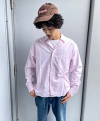 NAM "Worn Collar Shirt" (Pink)