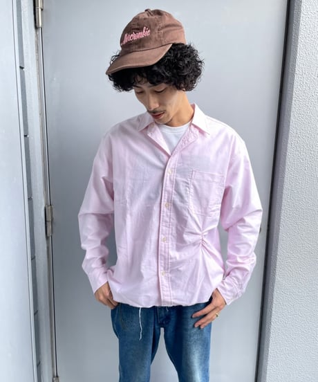NAM "Worn Collar Shirt" (Pink)