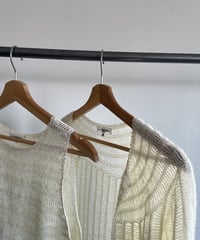Open knit Two-Piece set