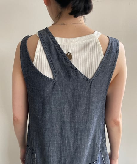 Irregular hem dress