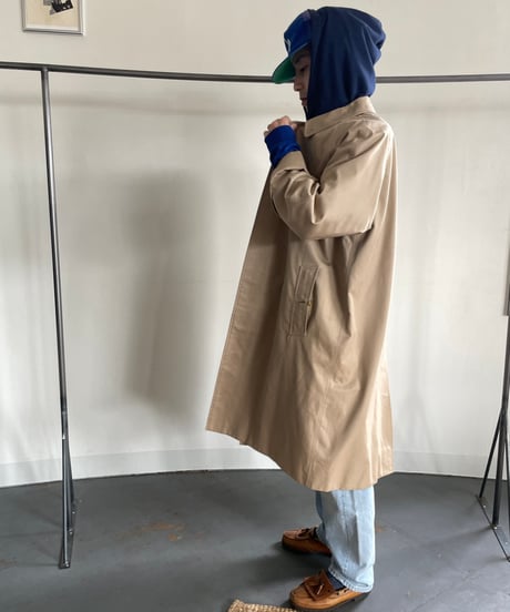 80s Burberrys balmacaan coat