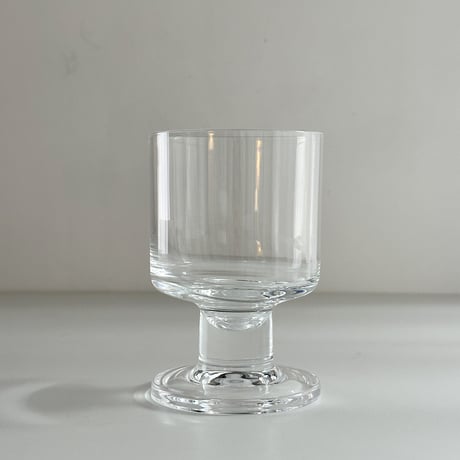 low stem goblet 70-80s France