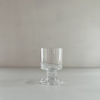 low stem goblet 70-80s France