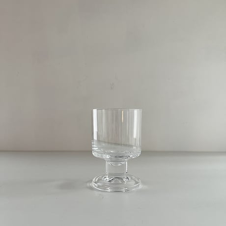 low stem goblet 70-80s France