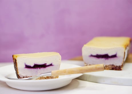 【期間限定】からだにやさしい濃厚チーズケーキ（ぶどう）