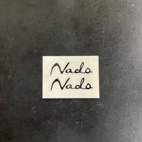 カッティングステッカー   　 CS-Nada-60（2枚セット）  ブラック