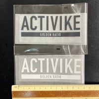 アイロンプリント　チーム名　ACTIVIKE-110mm　ホワイト/標準カラー