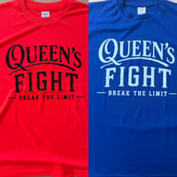 🆕Queen's Fight Tシャツ/オレンジ🧡ロイヤルブルー💙DRY