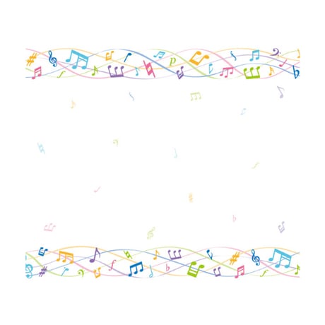 ブロックメモ帳   ミュージック　音楽メモ帳  　ボリューム感あり